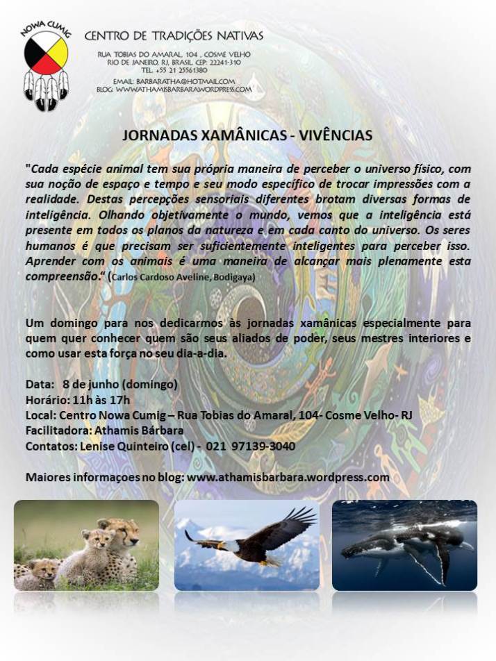Chamada - Jormadas Xamânicas 8 de JUNHO 2014