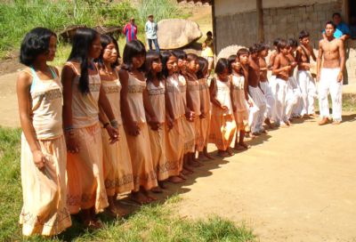 Coral indígena guarani bracui