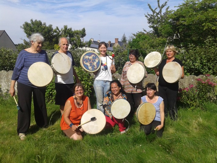 foto de grupo na bretanha - França